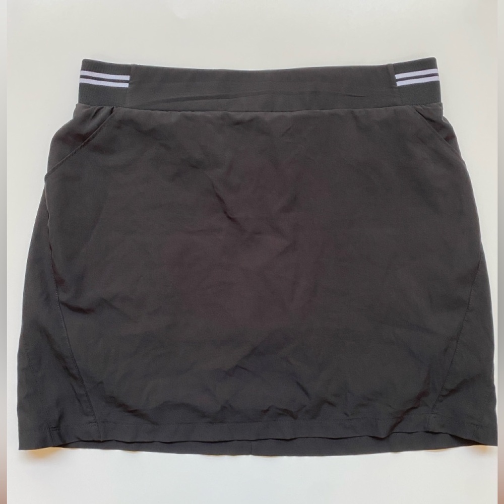 Tee Time Black Athletic Skort
